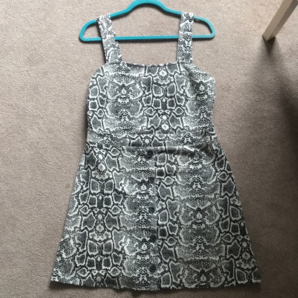 F&F snake print dress